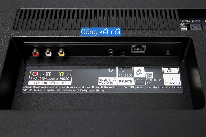 Android Tivi Sony 4K 65 inch KD-65X8000G Màu Đen