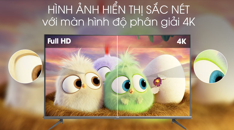 Android Tivi TCL 4K 43 inch L43A8