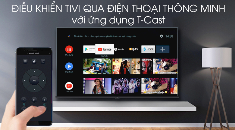 Android Tivi TCL 4K 43 inch L43A8