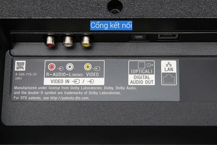 Smart Tivi Sony 4K 43 inch KD-43X7000G Màu Đen