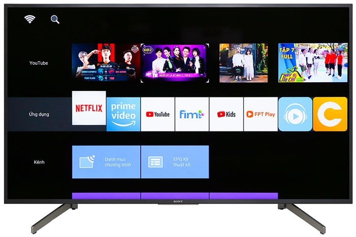 Smart Tivi Sony 4K 55 inch KD-55X7000G Màu Đen