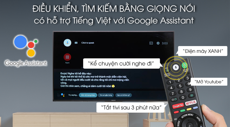 Android Tivi Sony 4K 49 inch KD-49X8500G