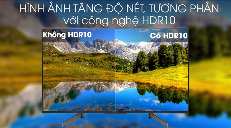 Android Tivi Sony 4K 49 inch KD-49X8500G