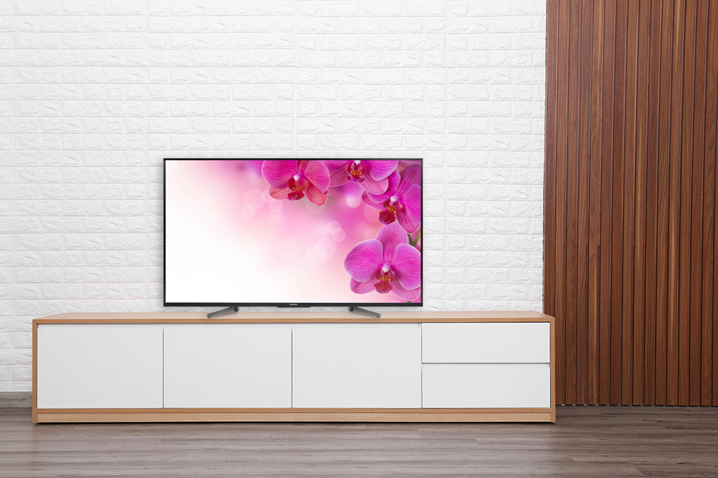 Android Tivi Sony 4K 49 inch KD-49X8500G Màu Đen