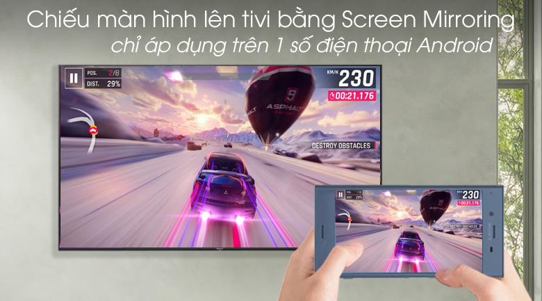 Smart Tivi Sony 4K 49 inch KD-49X7000G - Screen Mirroring Smart Tivi Sony 4K 49 inch KD-49X7000G - Screen Mirroring
