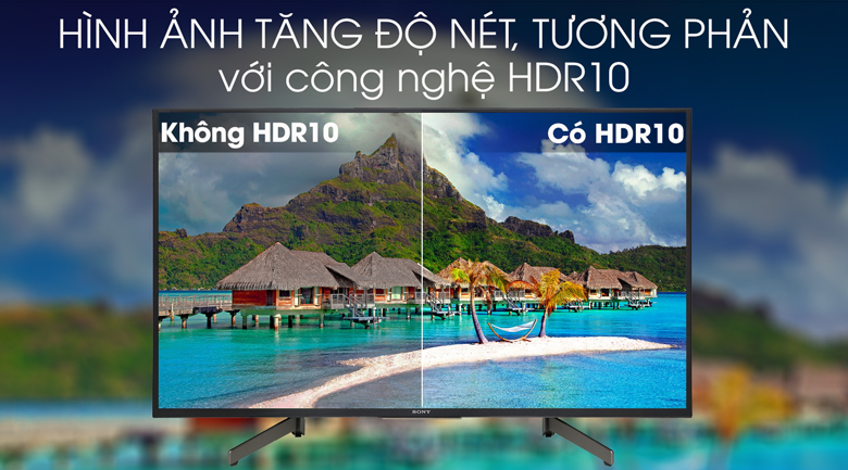 Smart Tivi Sony 4K 49 inch KD-49X7000G