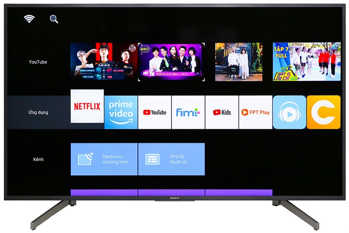 Smart Tivi Sony 4K 49 inch KD-49X7000G Màu Đen