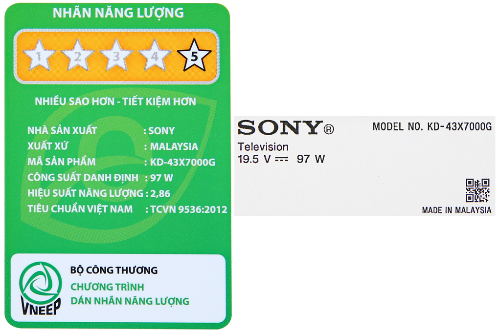 Smart Tivi Sony 4K 49 inch KD-49X7000G Màu Đen