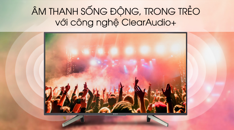 Công nghệ S-Force Front Surround - Android Tivi Sony 49 inch KDL-49W800G Mẫu 2019
