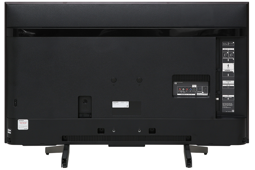 Android Tivi Sony 4K 43 inch KD-43X8500G Màu Đen