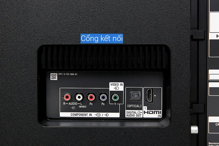 Android Tivi Sony 4K 43 inch KD-43X8500G Màu Đen