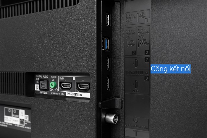 Android Tivi Sony 4K 75 inch KD-75X8000G Màu Đen