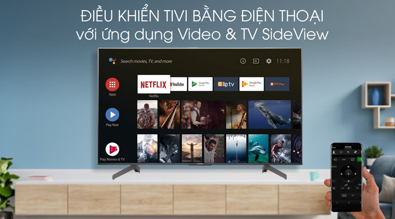 Android Tivi Sony 4K 75 inch KD-75X8500G