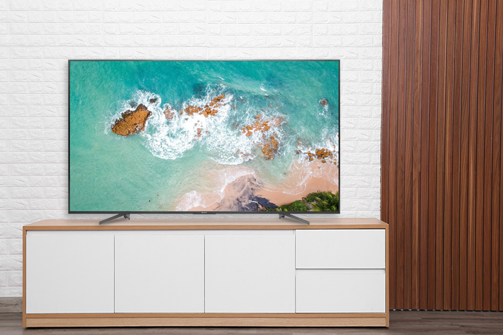 Android Tivi Sony 4K 75 inch KD-75X8500G Màu Đen