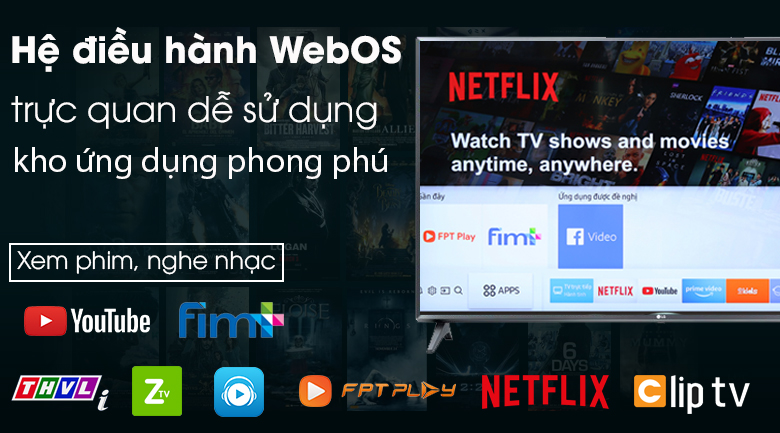 Smart Tivi LG 32 inch 32LM570BPTC có hệ điều hành WebOS 4.5 mới dễ dàng sử dụng Smart Tivi LG 32 inch 32LM570BPTC có hệ điều hành WebOS 4.5 mới dễ dàng sử dụng