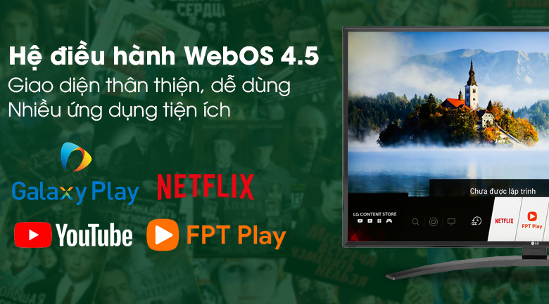 Smart Tivi LG 4K 43 inch 43UM7600PTA