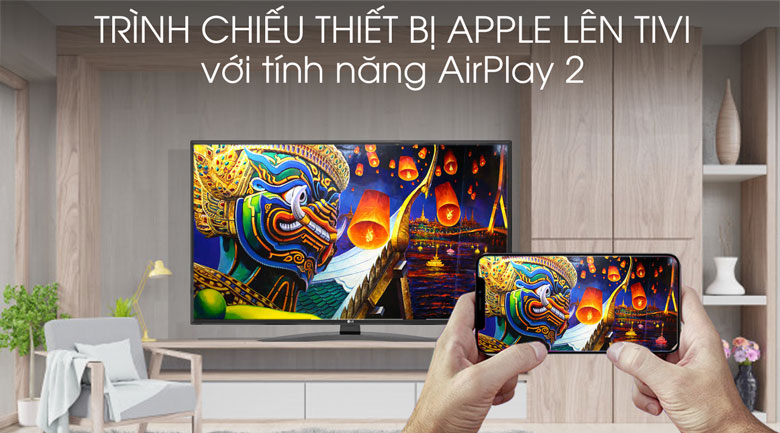 Smart Tivi LG 4K 43 inch 43UM7600PTA - AirPlay 2