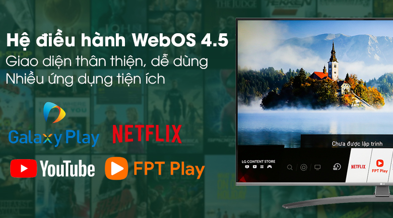 Smart Tivi LG 4K 50 inch 50UM7600PTA