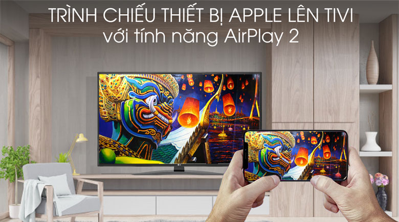 Smart Tivi LG 4K 50 inch 50UM7600PTA - AirPlay 2 Smart Tivi LG 4K 50 inch 50UM7600PTA - AirPlay 2