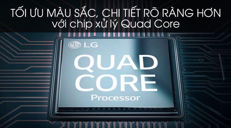 Smart Tivi LG 4K 50 inch 50UM7600PTA - Chip Quad Core