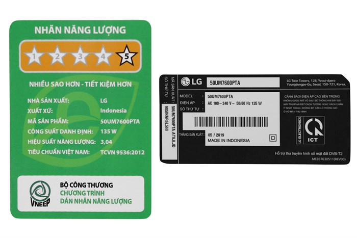 Smart Tivi LG 4K 50 inch 50UM7600PTA Màu Đen