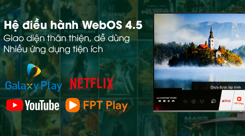 Smart Tivi LG 4K 55 inch 55UM7600PTA