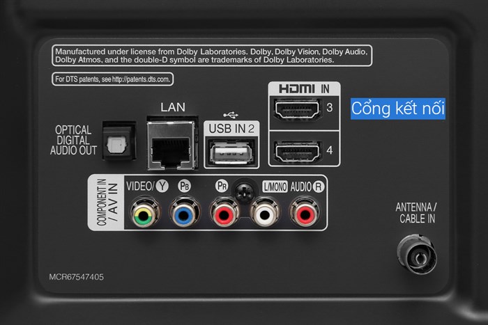 Smart Tivi LG 4K 55 inch 55UM7600PTA Màu Đen