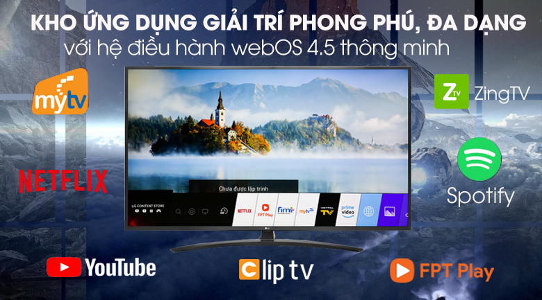 Smart Tivi LG 4K 43 inch 43UM7400PTA