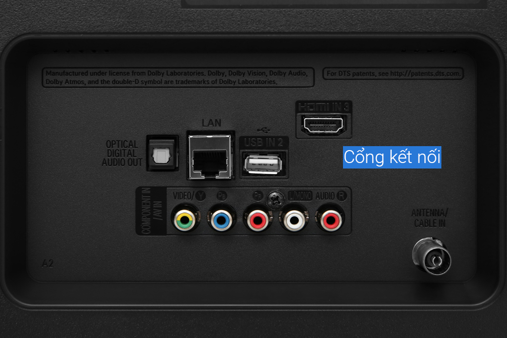 Smart Tivi LG 4K 55 inch 55UM7400PTA Màu Đen