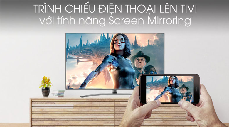 Smart Tivi NanoCell LG 4K 49 inch 49SM8100PTA