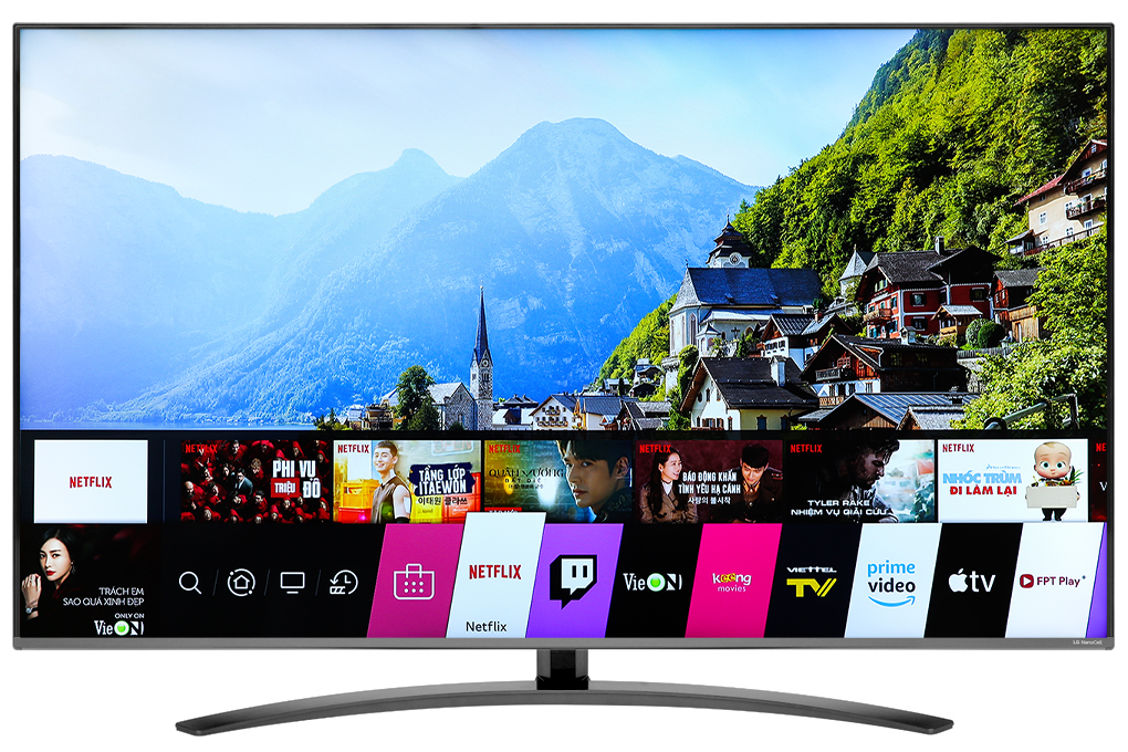 Smart Tivi NanoCell LG 4K 49 inch 49SM8100PTA Màu Đen