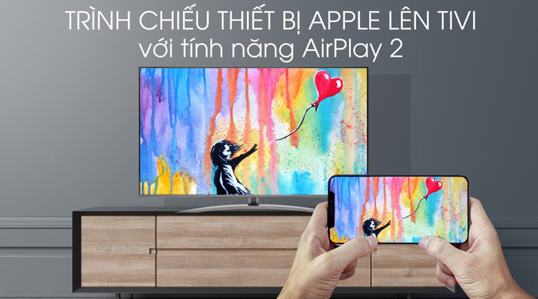 Smart Tivi LG 4K 49 inch 49SM8100PTA - AirPlay 2