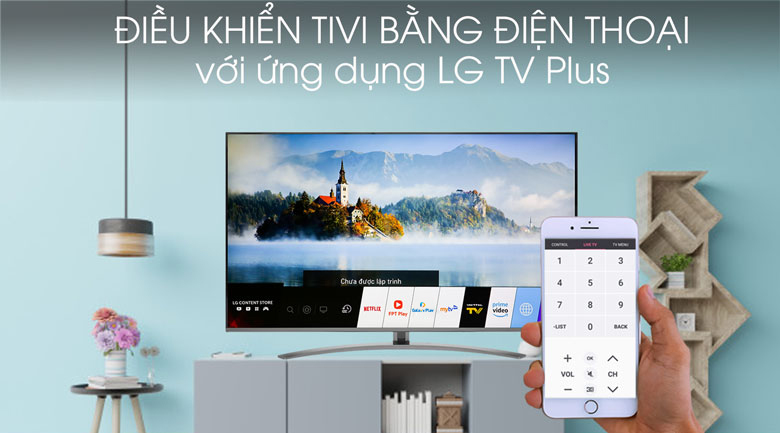 Smart Tivi NanoCell LG 4K 55 inch 55SM8100PTA