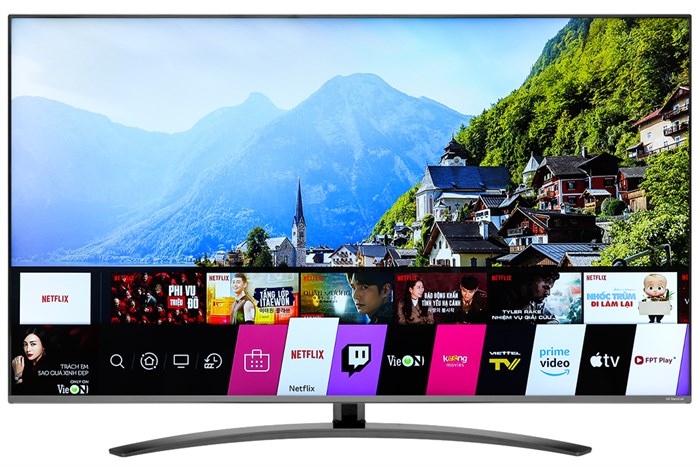 Smart Tivi NanoCell LG 4K 55 inch 55SM8100PTA Màu Đen