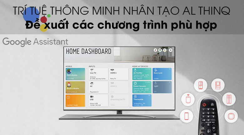 Smart Tivi NanoCell LG 4K 65 inch 65SM8100PTA