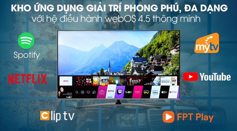 Smart Tivi NanoCell LG 4K 65 inch 65SM8100PTA