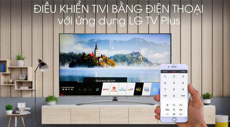 Smart Tivi NanoCell LG 4K 65 inch 65SM8100PTA
