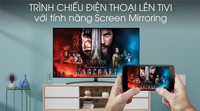 Smart Tivi NanoCell LG 4K 55 inch 55SM8600PTA