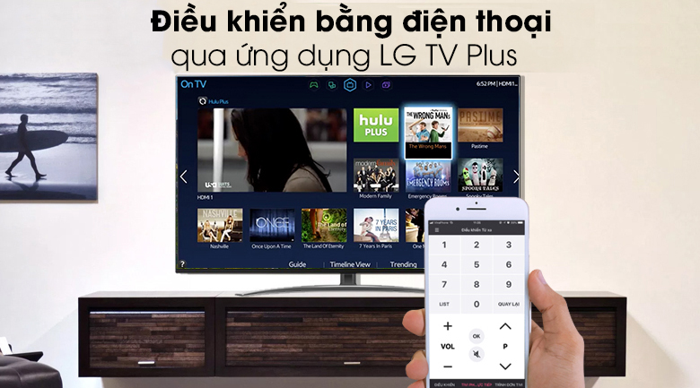 Smart Tivi NanoCell LG 4K 55 inch 55SM8600PTA