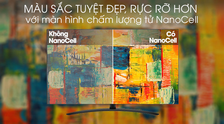 Smart Tivi NanoCell LG 4K 55 inch 55SM9000PTA - Màn hình chấm lượng tử NanoCell