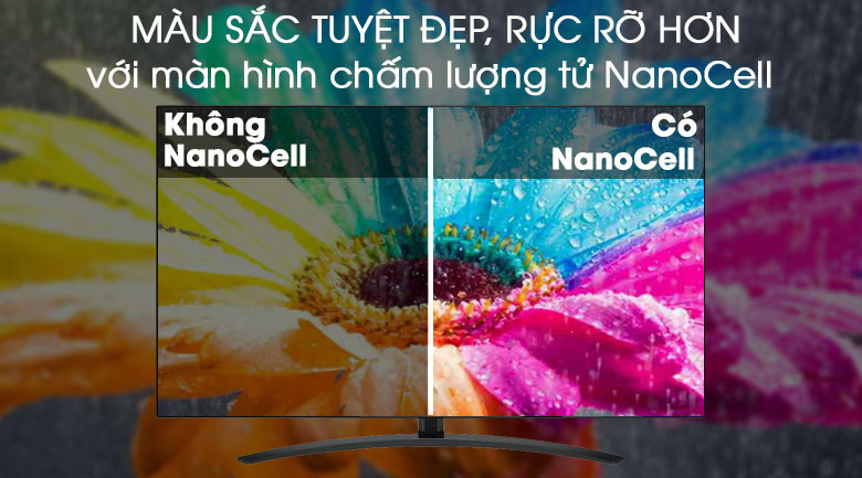 Công nghệ màn hình chấm lượng tử NanoCell - Smart Tivi LG 4K 65 inch 65SM9000PTA