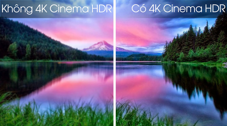 Công nghệ 4K Cinema HDR - Smart Tivi OLED LG 4K 55 inch 55B9PTA 
