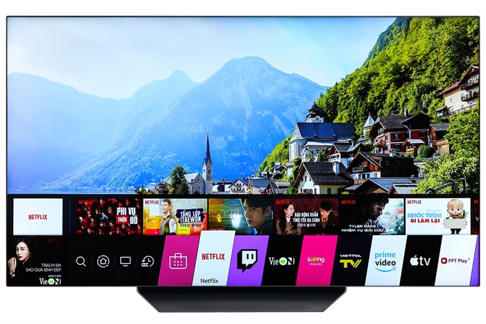 Smart Tivi OLED LG 4K 55 inch 55B9PTA Màu Đen