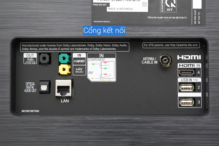 Smart Tivi OLED LG 4K 65 inch 65B9PTA Màu Đen