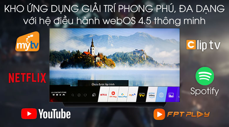 Smart Tivi OLED LG 4K 55 inch 55C9PTA