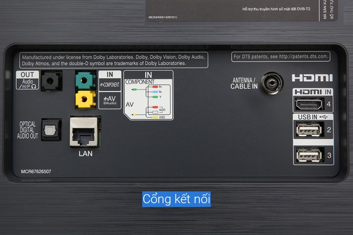 Smart Tivi OLED LG 4K 55 inch 55C9PTA Màu Đen