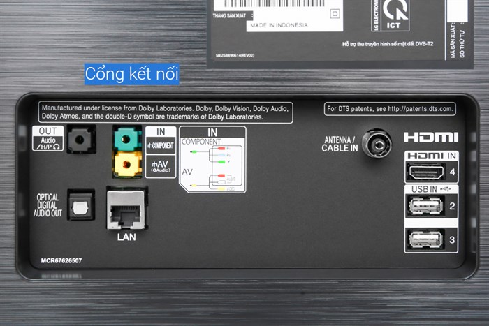 Smart Tivi OLED LG 4K 65 inch 65C9PTA Màu Đen