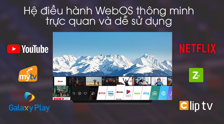 Smart Tivi OLED LG 4K 77 inch 77C9PTA