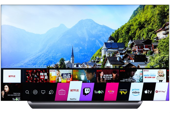Smart Tivi OLED LG 4K 77 inch 77C9PTA Màu Đen