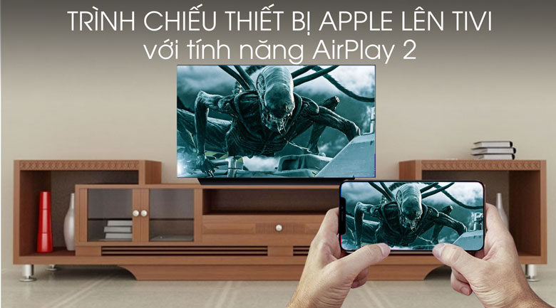 Smart Tivi OLED LG 4K 77 inch 77C9PTA - Tính năng AirPlay 2